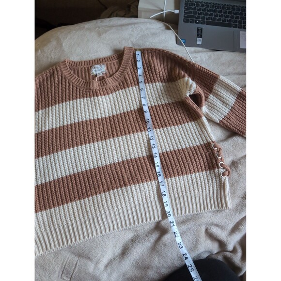Pink republic striped sweater size XL - Picture 5 of 5